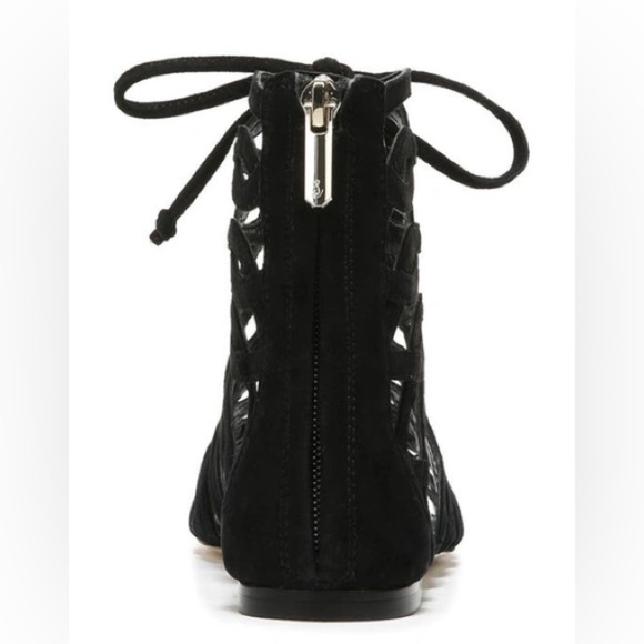 Sam Edelman Lara Lace Up Caged Gladiator Sandals - Picture 3 of 15